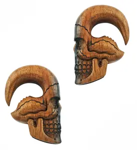 Skull Saba Wood Hangers Skull Saba Wood Hangers