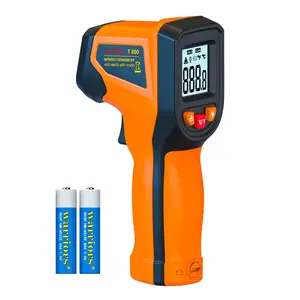 Laser Infrared Thermometer Non-Contact Digital Temperature Gun, -58℉~1112℉(-50℃~600℃) IR Thermometer for Industrial, Kitchen Cooking, Automotive, HVAC (Not for Human Body Temp)