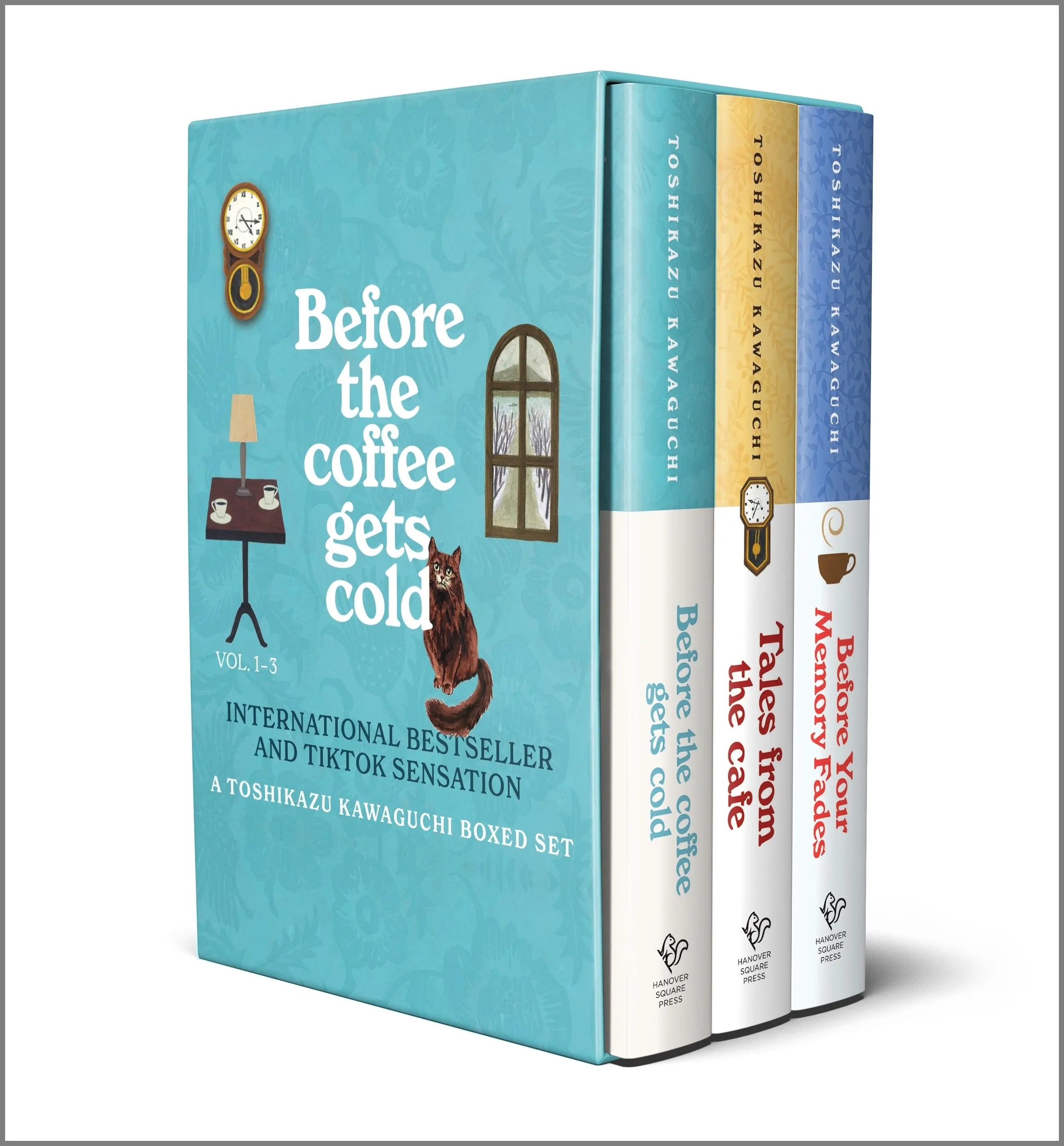 Before the Coffee Gets Cold 3-Book Box Set: A Toshikazu Kawaguchi Book Set by Toshikazu Kawaguchi [Hardback Book]