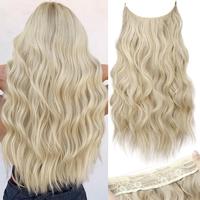 24inch Light Brown mix Platinum Blonde