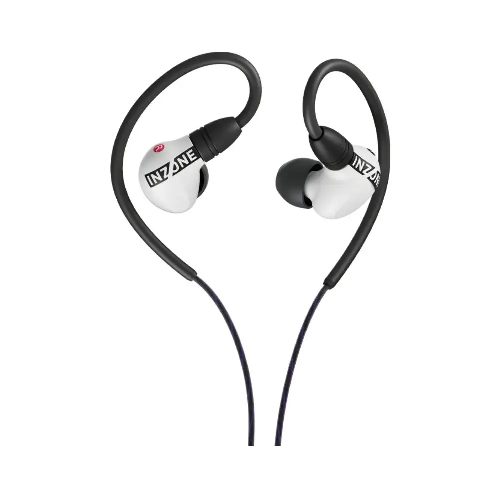 Sony INZONE E9 Wired In-Ear Gaming Monitor (White) - Portable Audio Device with Cable, Plug-In Design, Stereo Sound