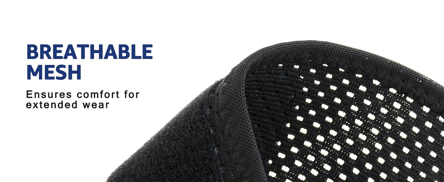 2-Pack Ultra-Thin Breathable Mesh Wrist Wraps with Adjustable Support for Pain Relief and Daily Use Unisex Wrist Brace for Carpal Tunnel Tendonitis One Size Fits All