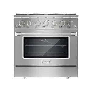 Empava 36 Inch Pro-Style Slide-In Single Oven Gas Range
