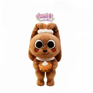 Dandy's World Cocoa Plush Doll, 13.7 Inch Super Soft High-Quality Stuffed Plushies, Kawaii Cute Girly Collectible Toy, Perfect Birthday Holiday Gift For Girls Teens Game Fans Home Decor