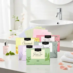 Oil Absorbing Facial Blotting Paper for Oily Skin, T-Zone Control & Makeup Setting, Portable Non-Woven Sheets, Matte Finish & Lightweight, Prevents Smudging, Essential Makeup Touch-Up Accessory.