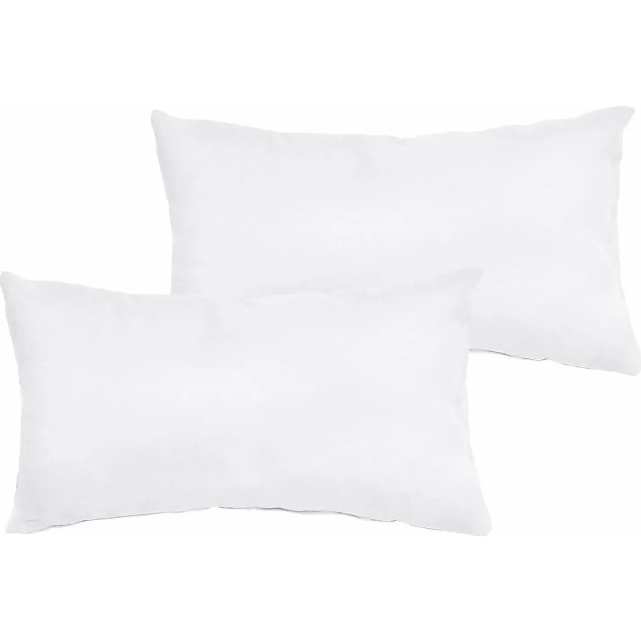 Tiny Pillow 2 Pack 9.5x5.5 in Soft Travel Pillow for Neck Support | Small Decorative Pillow, Pet Pillow, Camping, Travel Sleeping Bed, Sofa Knee Wrist Support, Lightweight carry design