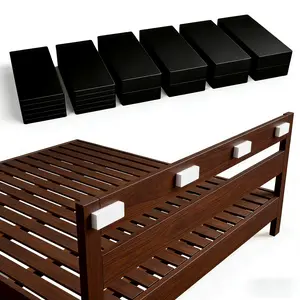 20 Pack Anti Vibration Wall Pads for Headboard and Furniture, EVA Foam Material Shock Absorbing Pads , Prevent Bed Shaking and Noise, Anti Slip Sofa Bumper Pads for Wall Protection, Bed Frame Buffer Pads for Bedroom Furniture