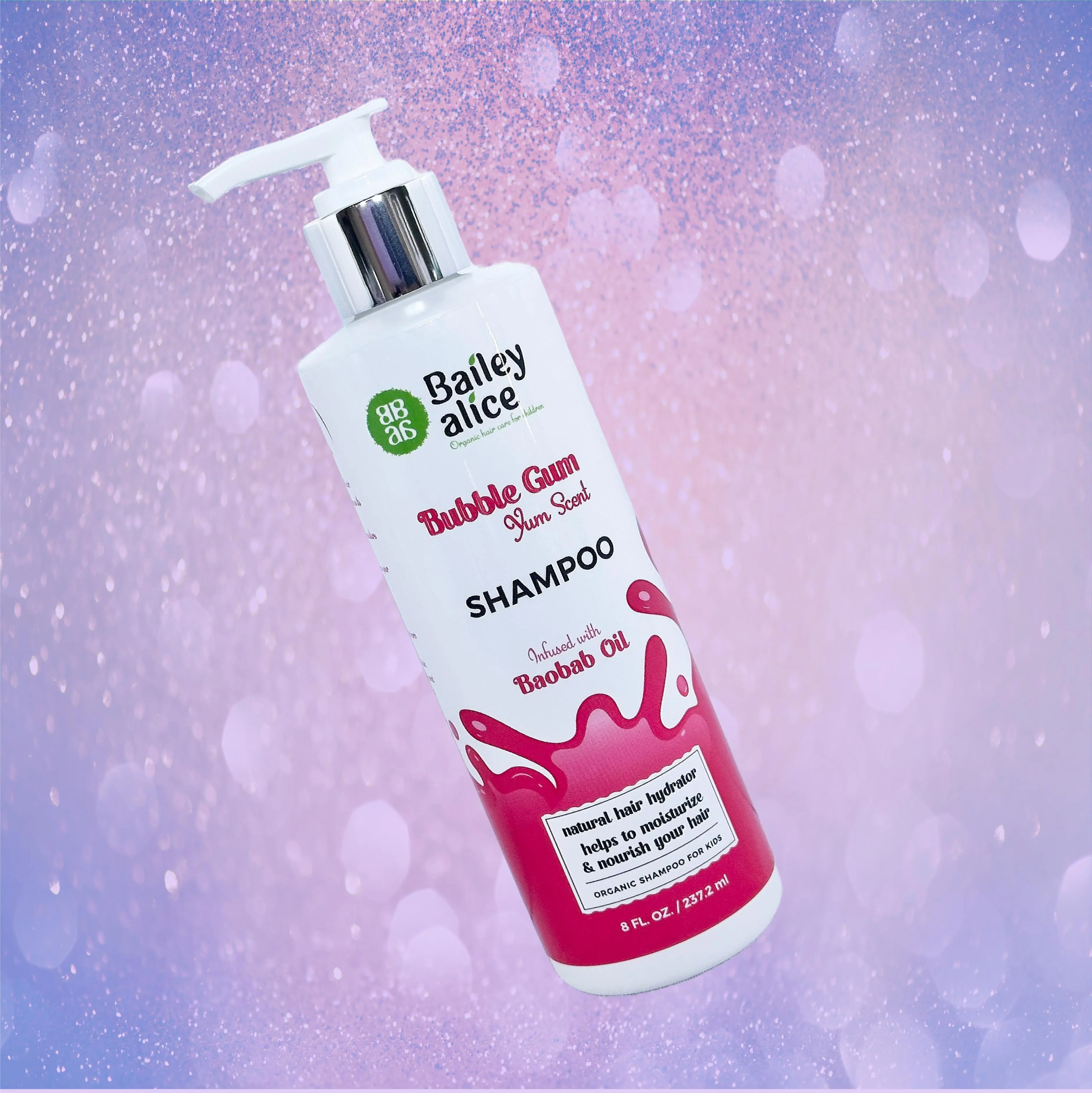 Baobab Shampoo - Bubble Gum Yum
