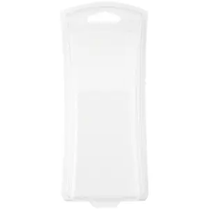 Collecting Warehouse Clear Plastic Clamshell Package / Storage Container, Curved Front, 6.75" H x 2.56" - 2.81" W x 1.63" D
