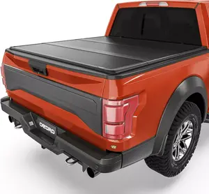 5 ft FRP Hard Tri-fold Tonneau Cover Fold Truck Bed Covers Compatible with Jeep Gladiator 2020-2025, Fleetside 5 Feet Bed