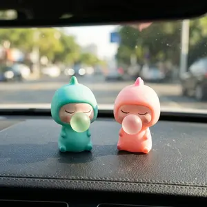 Bubble Shooter Creative Car Ornament - Cute Cartoon Dashboard Decor, Fun Interior Accessory for Men & Women, Birthday Gift, Bubble Shooter Decoration for Cars and Homes, Adorable Non-Obstructive Desk or Living Room Decorative Piece