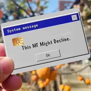 System Information Style Credit Card Stickers for EBT Cards Transportation Cards Keys Credit Cards Debit Cards Card Holders Bank Card Protection No Bubbles High Quality Small Chip Card Wallet Accessor