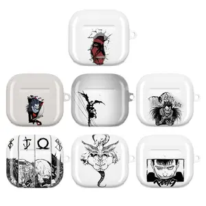 Anime Death Note & Berserk AirPods Case – Anime Designs Featuring Colossal  Survey Corps Emblem & Demonic Creatures, Fits AirPods Pro (Gen 1/2) & AirPods (Gen 1/2/3), Perfect Gift for Anime & Manga Fans