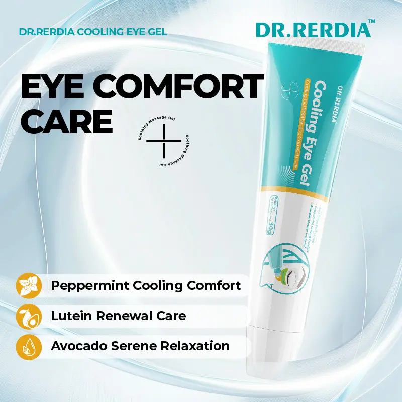 [In Stock]DR.RERDIA Cooling Eye Gel with Lutein, Avocado Butter & Peppermint Leaf Oil – Cooling Eye Blurry Vision Care