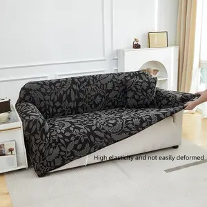 New Jacquard Velvet Sofa Cover, Elastic All-In-One Universal Sofa Cover, Dust-Proof, Wear-Resistant, Anti-Slip, Cat Scratch Proof