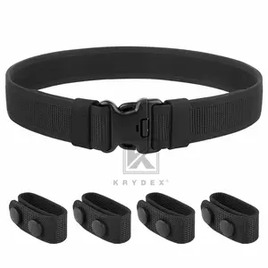 Krydex Police Duty Belt 2" Law Enforcement Officer Nylon Outer + 4 Keepers
