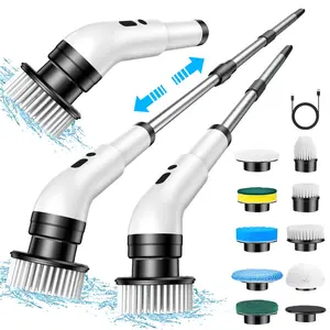 Electric cleaning brush, multi-functional brush, fully automatic handheld brush, kitchen wireless, floor cleaning brush for swimming pools and bathrooms