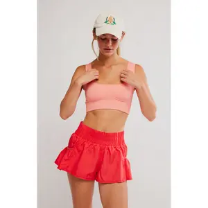 Free People Movement: Get Your Flirt On Short in Grapefruit