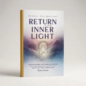 Inkalia Return to Your Inner Light-  A Spiritual Journal for Letting Go of Control. Daily Prompts, Breathwork and Mindful Tracing to Heal Your Inner Child and Release Anxiety