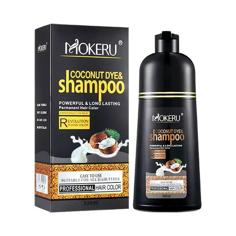 DiMilano 3-in-1 Hair Shampoo Dye (Chestnut Dark Brown, Blonde Brown Options) - Ammonia-Free Haircare, Ginseng Rich, Quick Apply, 3-4 Weeks Long-Lasting Shine, Coconut Oil, Sesame, Conditioning, No Harmful Additives, 500ml(16.9oz) for Adults