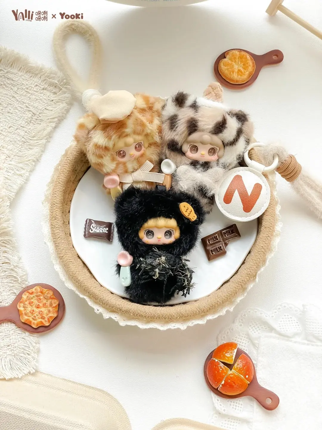 Yooki Hello,Just a Bite Series plush Blind Box | 8+2 Surprise Hidden |  Collectibles Plush Toy