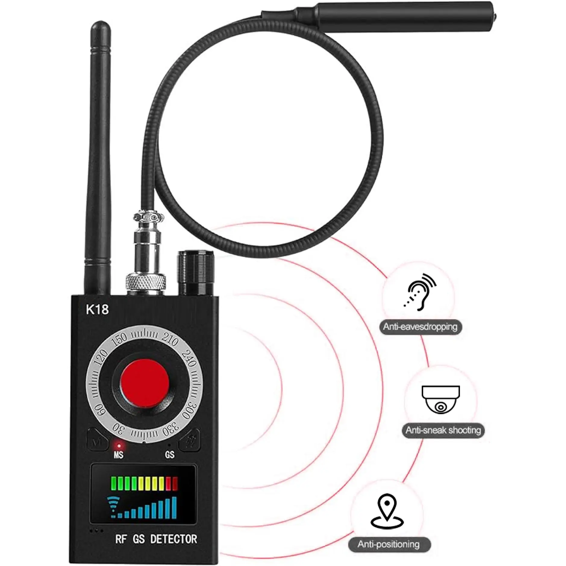 SecureLens Camera Detectors, Car GPS Tracker detector, Bug Detector, RF ...