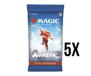 x5 MTG Avatar: The Last Airbender Play Booster Packs