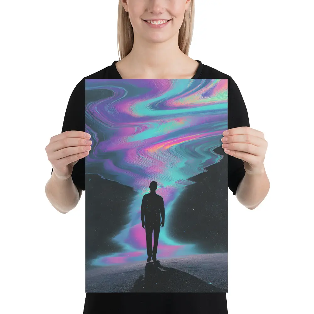 Neon Drift Poster
