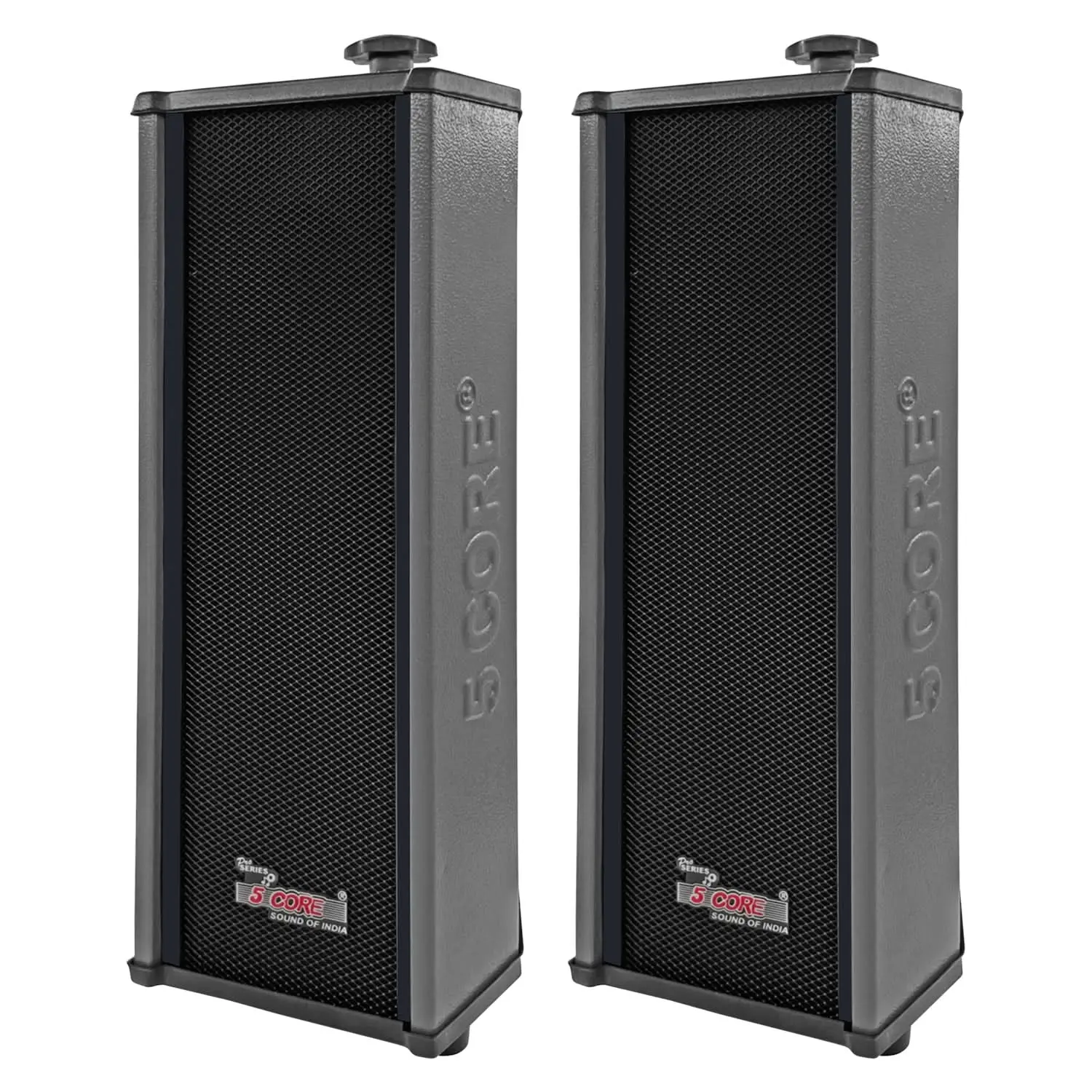 5 CORE Outdoor Speakers Pair Stereo in Wall Speaker 100W Peak Passive Mount Wired Waterproof Patio House Garage Indoor Exterior Audio System Bocinas para Casa - 15TG 2Pcs
