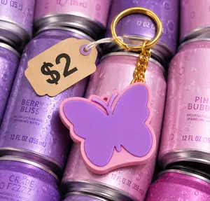 Butterfly Can Tab Opener Keychain – Easy Open Soda & Energy Drink Cans | $2