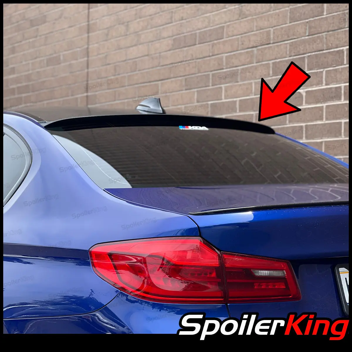 BMW 5 Series 2018-2024 Rear Window Roof Spoiler (284R)