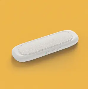 Pillow Speaker for Sleeping, Mini Bone Conduction Bluetooth Under Pillow Speaker, Sleep Timer, for Side Sleepers & Deep Sleep (White)