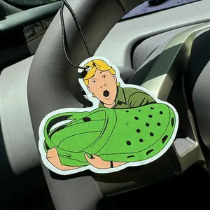 Surprise Large Car Air Freshener, Car Interior Diffusers, Japanese Cartoon Anime Rearview Mirror Hanging Ornament, Creative Home Decor Gift Idea