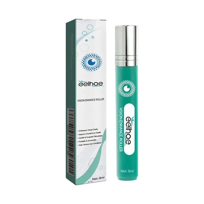 EELHOE Eye Roller Serum Gentle Daily Portable Eye Massage Serum Roller Ball for Comfortable Care