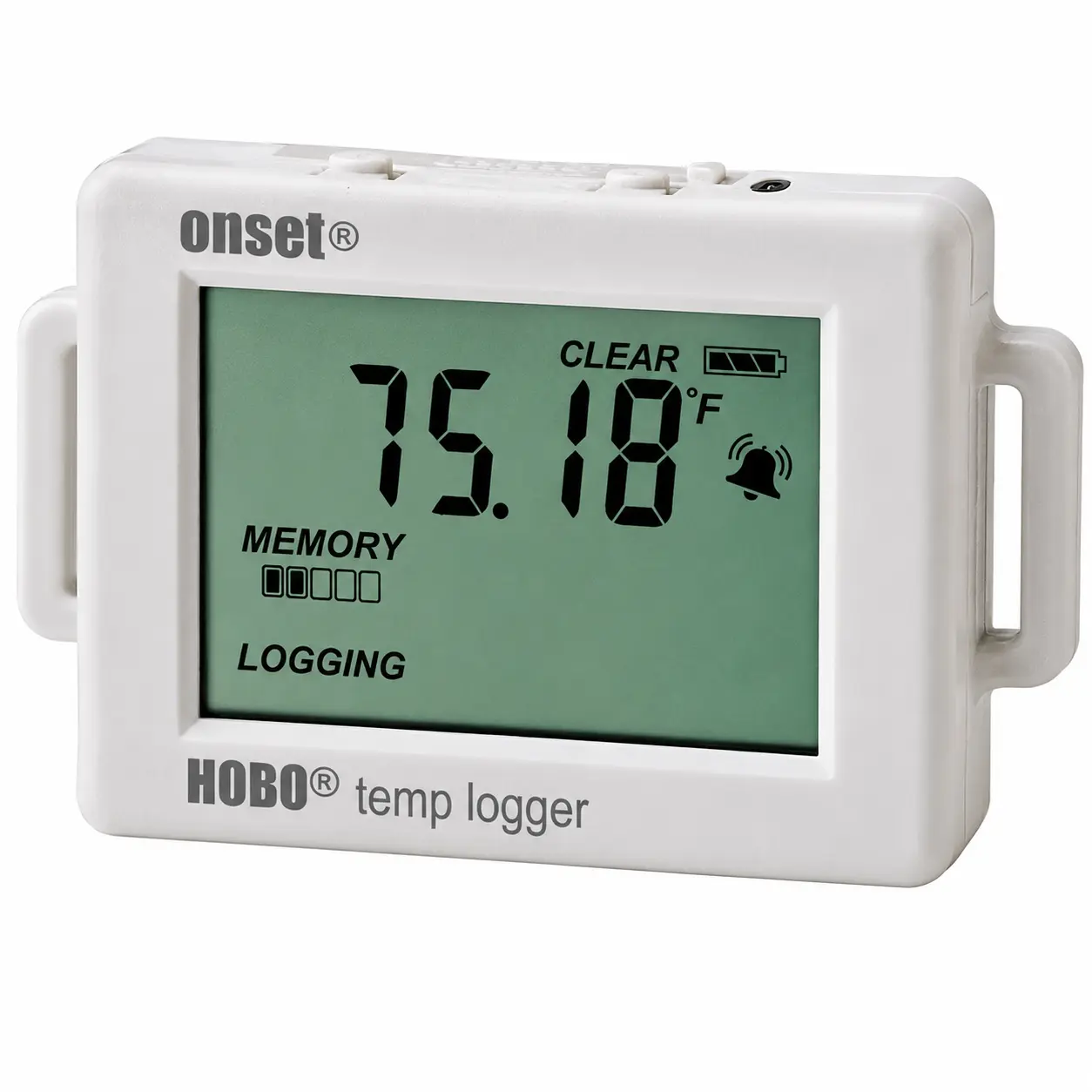 Onset HOBO UX100-001 Indoor Temperature Data Logger, Measuring Tool with LCD Screen and USB Connectivity