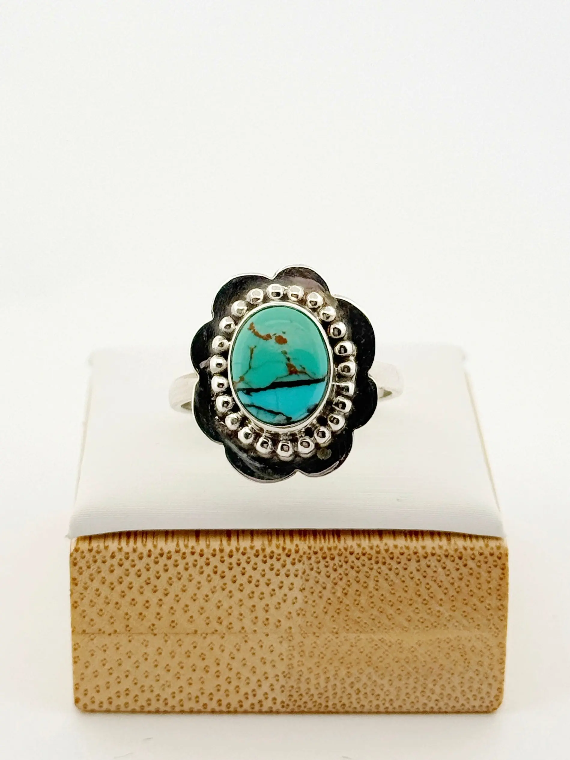 Lucky Tibetan Turquoise Ring