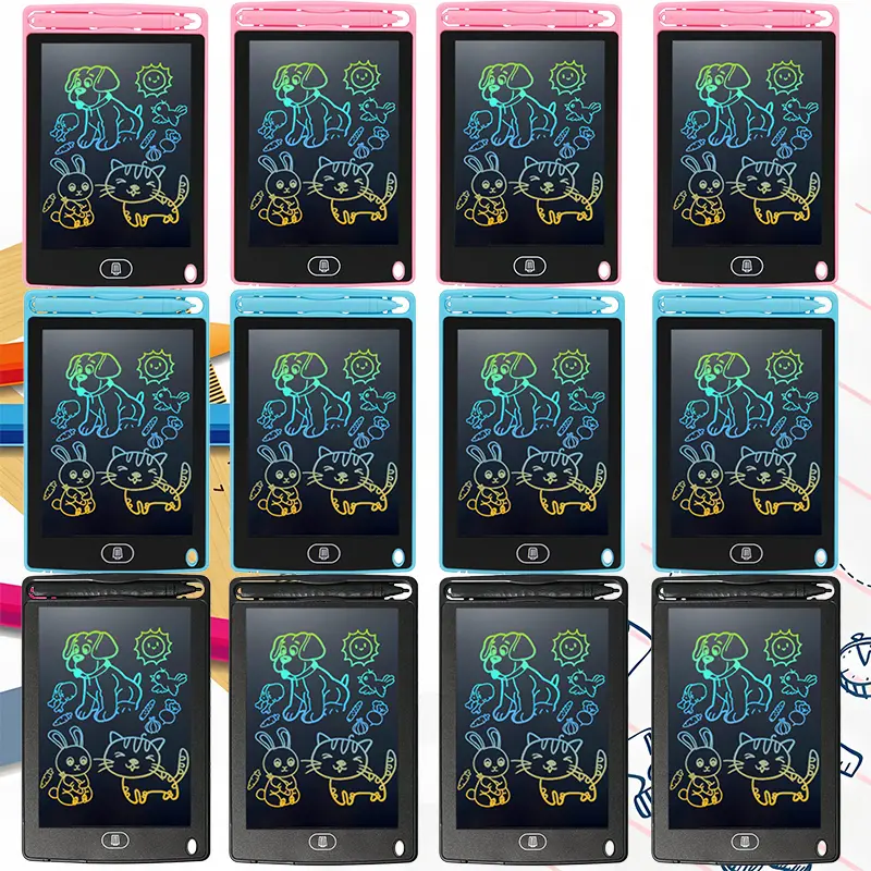 12 pieces 6.5 inch LCD Writing Tablet Drawing Board Educational Toys For Children Birthday, Thanksgiving, Halloween, Easter, Christmas gifts