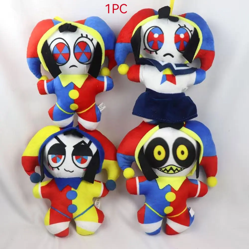 Magical Circus Cartoon Plush Toy, Parni Clown Doll, Soft Stuffed Animal, Huggable Collectible, Perfect Gift for Kids, Durable and Safe Design, Soft Cuddly Gift