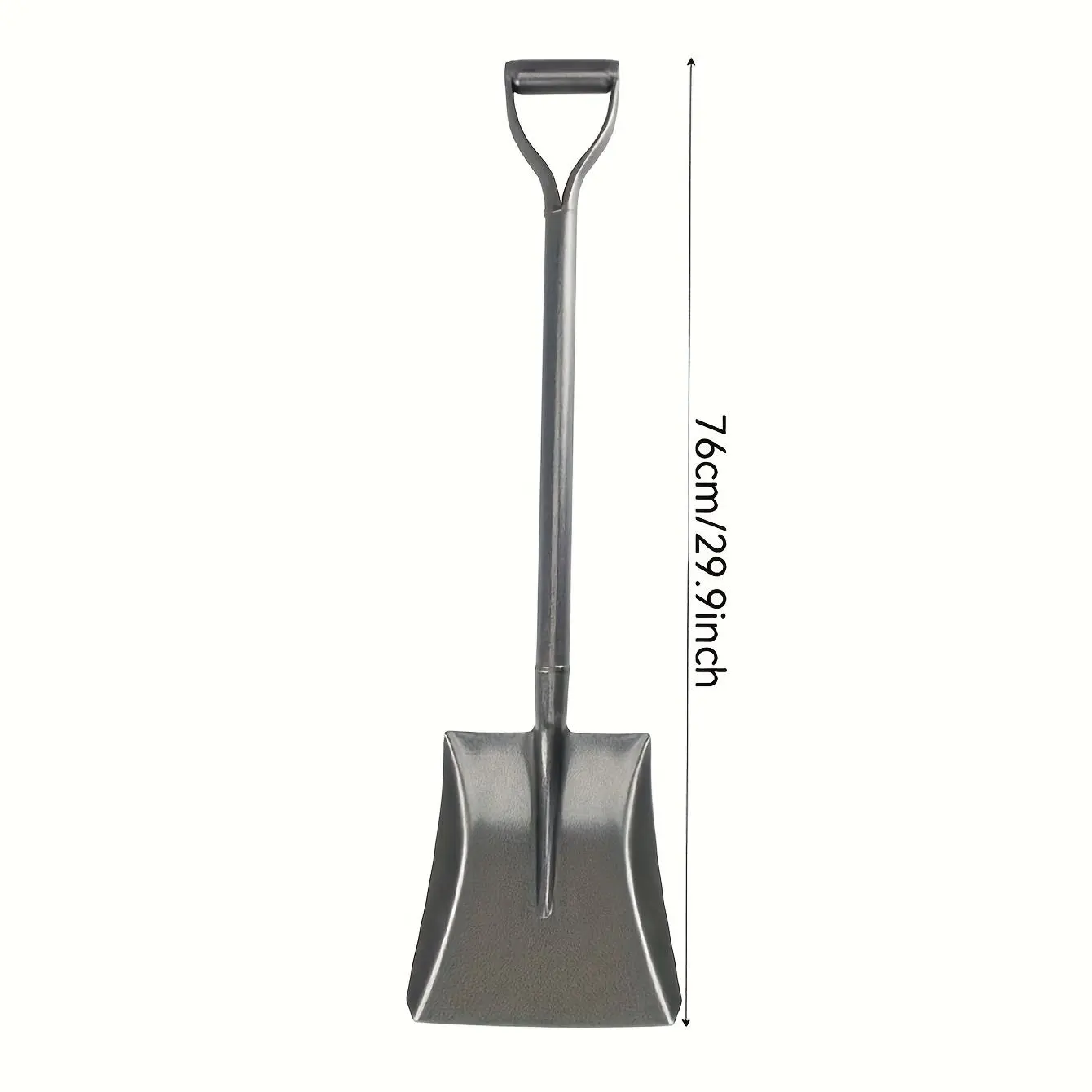 TOOL Horticultural Carbon Steel Shovel - Large Steel Shovel for Agricultural Use, Ideal for Garden Tools and Digging Handle