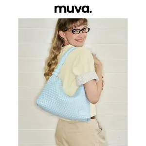 MUVA Summer Woven Underarm Bag for Women, Crossbody Shoulder Bag, Unique Design, Casual Vacation & Commute, New Arrival on June 2