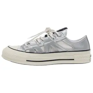 Converse 1970s Unisex Low-Top Sneakers in Silver - Versatile, Comfortable, Slip-Resistant, and Durable Trending Shoes, House White Official Shoes to Get / Maison Mihara
