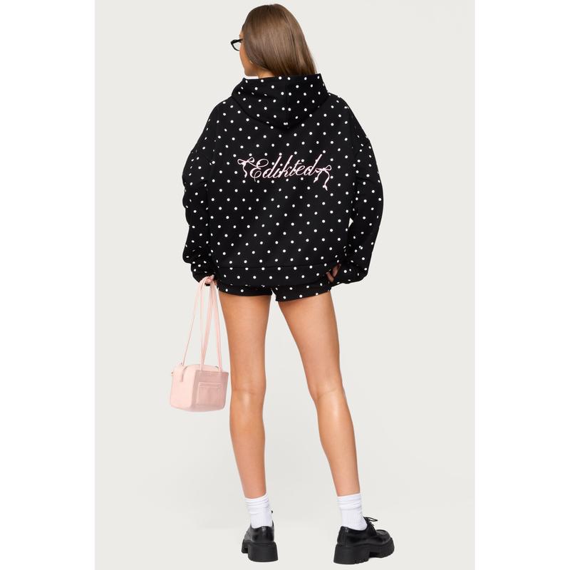Chelsie Polka Dot Hoodie