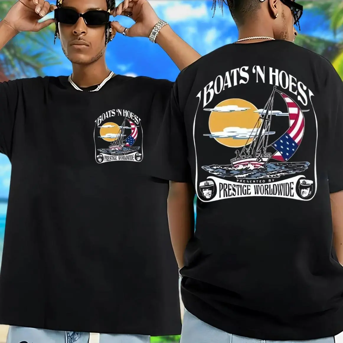 Boats n Hoez Summer Step 2 side T-shirt, Boats and Hoes 24 Shirt, Funny Election Tee, Trendy Comfort Color Shirt, Boats N Hoes