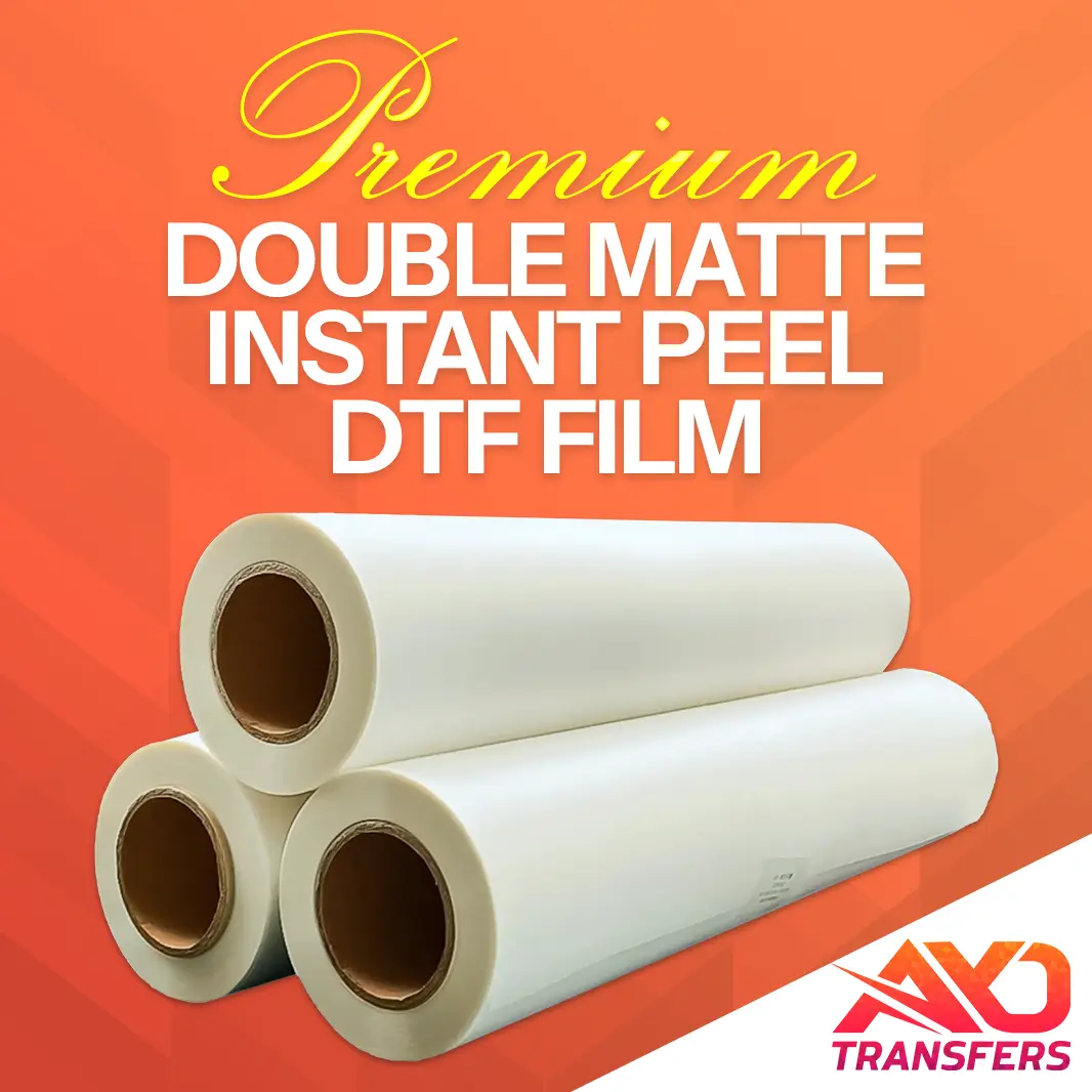 PREMIUM DOUBLE MATTE INSTANT PEEL DTF FILM 24"/60CM