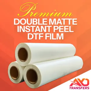 PREMIUM DOUBLE MATTE INSTANT PEEL DTF FILM 24"/60CM