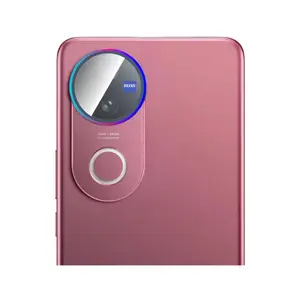 Vivo V50e Lens Film Metal Frame Embedded Tempered Glass Eagle Eye Design Full Protection HD Clear No Impact on Photography