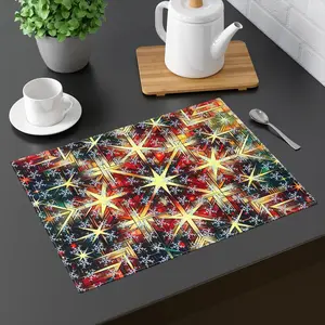 Festive Snowflake Placemat, 1pc - Winter Tableware