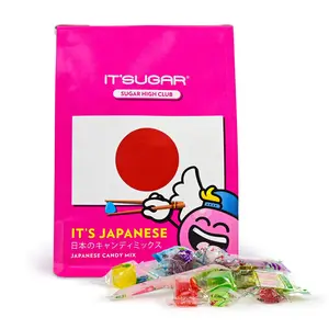 IT'SUGAR Japanese Candy Mix - Flavorful, Bite-Sized Chewy Sweet Snacks, Soft Fruity Candy Assortment