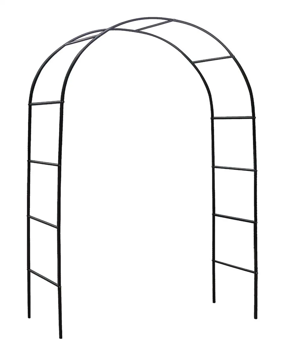 Metal Garden Arch Trellis — 78" Adjustable