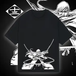 Bleach Anime Lover T shirt Year round clothing personality Clothes Plus Size Unisex hot product high quality Cotton Streetwear